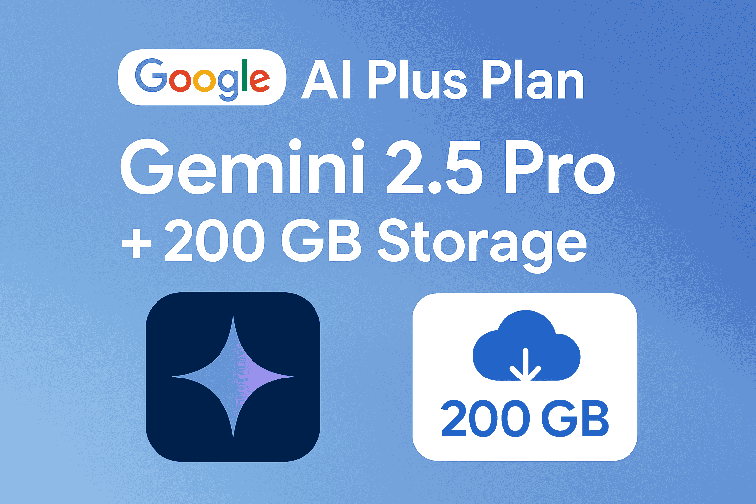 Google AI Plus Plan with Gemini 2.5 Pro